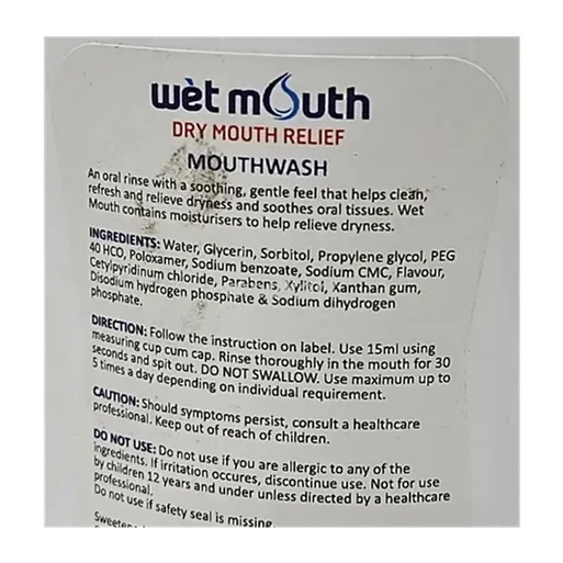 wet mouthwash 200 ml